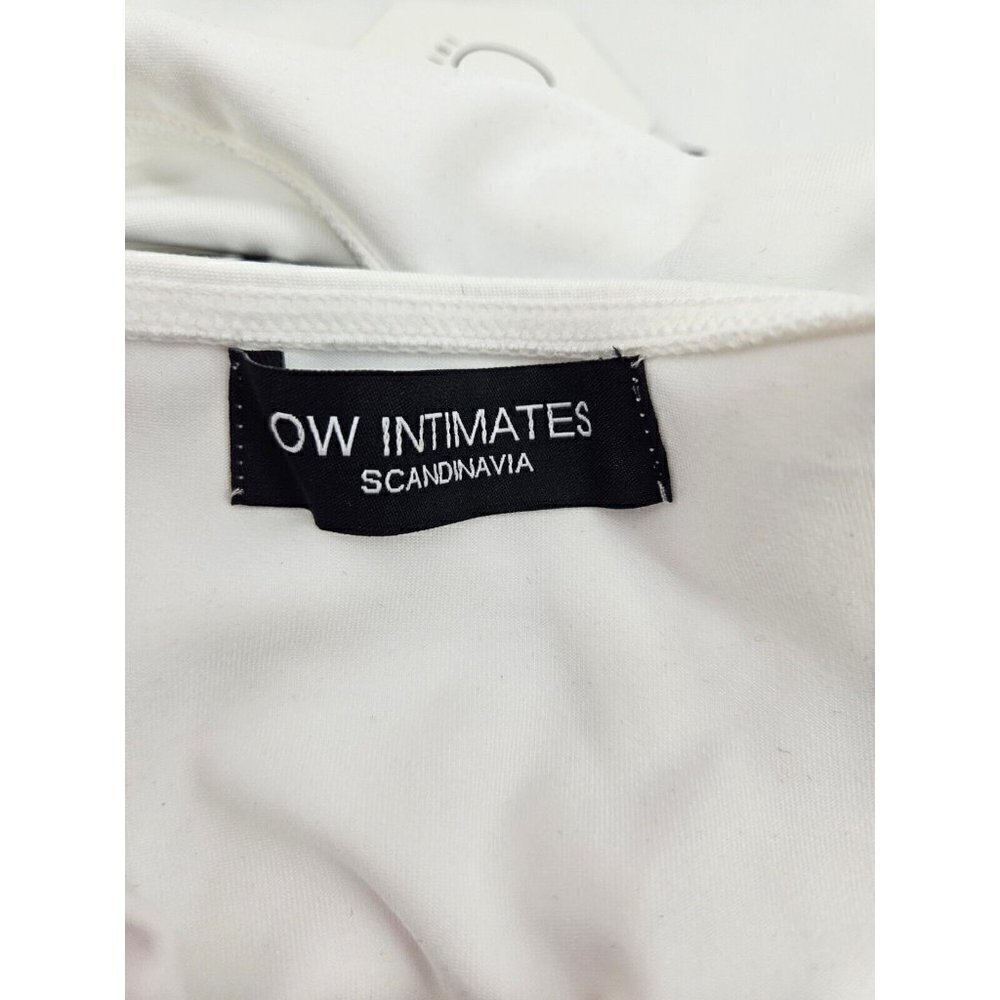 New OW Intimates Bodysuit Womens Small/6 White Tank Sleeveless Top - Picture 8 of 8